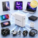 Qoltec Ładowarka Super Fast Power Delivery 96W | USB-C 3.0 | 5-20V | 3-4.8A | Laptop | Mcbook | Smartfon
