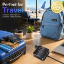 Qoltec Ładowarka sieciowa GaN Super Fast 100W | USB-C PD | 5-20V | 3-5A | Laptop | MacBook | Smartfon | kabel 1.8m