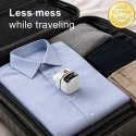 Qoltec Ładowarka sieciowa GaN Super Fast 65W | USB-C PD PPS | 5-20V | 3-3.25A | Laptop | MacBook | Smartfon | wysuwany kabel