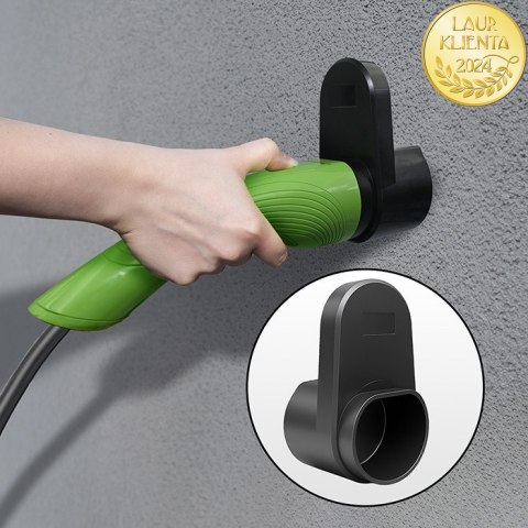 Qoltec Mobilna ładowarka do samochodu elektrycznego EV i hybryd z regulacją 2w1 Typ2 | 11kW | 400V | CEE 16A | Wi-fi | TUYA | SM