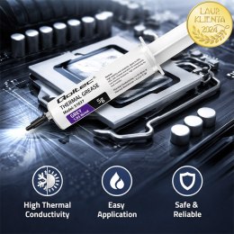 Qoltec Pasta termoprzewodząca 1.93 W/m-K | 5g | Szara