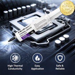 Qoltec Pasta termoprzewodząca 3.17 W/m-K | 5g | Srebrna
