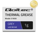 Qoltec Pasta termoprzewodząca 4.63 W/m-K | 1g | Szara