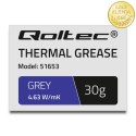 Qoltec Pasta termoprzewodząca 4.63 W/m-K | 30g | Szara
