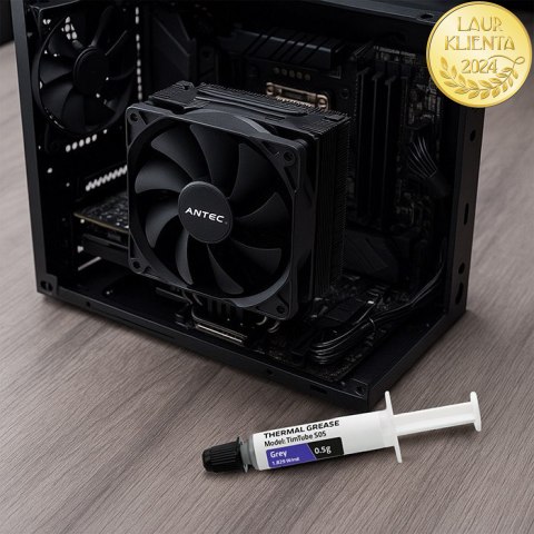 Qoltec Pasta termoprzewodząca TIM TUBE S05 | 1.829 W/m-K | 0.5g | Szara