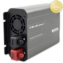 Qoltec Przetwornica napięcia MS Wave | 12V na 230V | 1000/2000W | USB | Kompatybilna z LiFePO4 GEL AGM