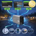 Qoltec Przetwornica napięcia MS Wave | 12V na 230V | 3000/6000W | USB | Kompatybilna z LiFePO4 GEL AGM
