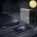 Qoltec Przetwornica napięcia MS Wave | 12V na 230V | 3000/6000W | USB | Kompatybilna z LiFePO4 GEL AGM