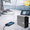 Qoltec Przetwornica napięcia MS Wave | 12V na 230V | 3000/6000W | USB | Kompatybilna z LiFePO4 GEL AGM