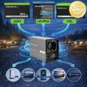 Qoltec Przetwornica napięcia MS Wave | 12V na 230V | 300/600W | USB | Kompatybilna z LiFePO4 GEL AGM