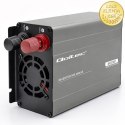 Qoltec Przetwornica napięcia MS Wave | 12V na 230V | 300/600W | USB | Kompatybilna z LiFePO4 GEL AGM