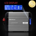 Qoltec Przetwornica napięcia Pure Sine Wave | 12V na 230V | 1500/3000W | LCD | USB | USB-C | Kompatybilna z LiFePO4 GEL AGM