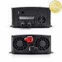 Qoltec Przetwornica napięcia Pure Sine Wave | 12V na 230V | 3000/6000W | LCD | USB | USB-C | Kompatybilna z LiFePO4 GEL AGM