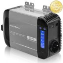 Qoltec Przetwornica napięcia Pure Sine Wave | 12V na 230V | 300/600W | LCD | USB | USB-C | Kompatybilna z LiFePO4 GEL AGM