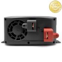Qoltec Przetwornica napięcia Pure Sine Wave z UPS | 12V na 230V | 1000/2000W | LCD | USB | USB-C | Kompatybilna z LiFePO4 GEL AG
