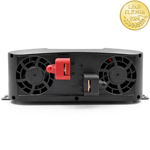 Qoltec Przetwornica napięcia Pure Sine Wave z UPS | 12V na 230V | 2000/4000W | LCD | USB | USB-C | Kompatybilna z LiFePO4 GEL AG