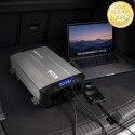 Qoltec Przetwornica napięcia Pure Sine Wave z UPS | 12V na 230V | 2000/4000W | LCD | USB | USB-C | Kompatybilna z LiFePO4 GEL AG