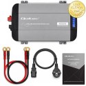 Qoltec Przetwornica napięcia Pure Sine Wave z UPS | 12V na 230V | 2000/4000W | LCD | USB | USB-C | Kompatybilna z LiFePO4 GEL AG
