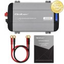 Qoltec Przetwornica napięcia Pure Sine Wave z UPS | 12V na 230V | 3000/6000W | LCD | USB | USB-C | Kompatybilna z LiFePO4 GEL AG