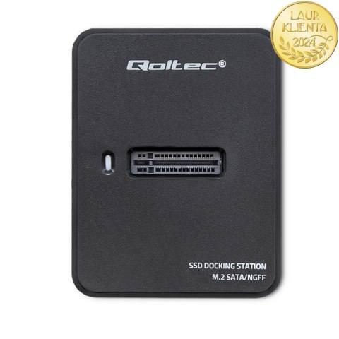 Qoltec Stacja dokująca dysków SSD M.2 SATA | NGFF | USB 3.1