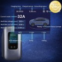 Qoltec Stacja ładowania EV Typ2 do samochodu elektrycznego i hybryd | 3 fazy | 22kW | 32A | Wi-fi | LCD | RFID | Smart life | T
