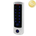 Qoltec Zamek szyfrowy DIONE z czytnikiem RFID| kod | karta | brelok | dzwonek | IP68 | EM | slim