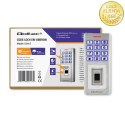 Qoltec Zamek szyfrowy Oberon z czytnikiem linii papilarnych | RFID | kod | karta | brelok | dzwonek | IP68 | EM