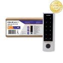 Qoltec Zamek szyfrowy dotykowy Titan z czytnikiem linii papilarnych | RFID | BT 4.0 | kod | karta | brelok | dzwonek | IP68 | EM