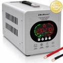 Qoltec Zasilacz awaryjny UPS Pure Sine Wave | 1000VA/720W | Przetwornica 12/230V z AVR | LCD | LiFePO4 AGM GEL