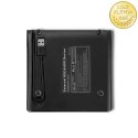 Qoltec Zewnętrzny Napęd Nagrywarka Odtwarzacz płyt CD DVD | USB 3.0 | Czarny