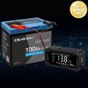Qoltec Akumulator LiFePO4 Litowo-Żelazowo-Fosforanowy | 12.8V | 100Ah | 1280Wh | BMS