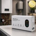 Qoltec Automatyczny Stabilizator napięcia AVR 3000VA | 1800W | Compact | Toroidalny transformator