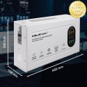Qoltec Automatyczny Stabilizator napięcia AVR 3000VA | 1800W | Compact | Toroidalny transformator