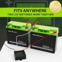 Qoltec Balanser napięcia 24V do akumulatorów 2 x 12V | 5A | LiFePO4 AGM GEL
