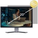 Qoltec Filtr prywatyzujący RODO 20" | 16:10 | Ochrona wzroku | Panoramiczny