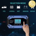 Qoltec Inteligentna ładowarka do akumulatora STD AGM GEL LiFePO4 | Prostownik z funkcją naprawy |12-24V |10A | LCD | 9 - stopnio