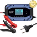 Qoltec Inteligentna ładowarka do akumulatora STD AGM GEL LiFePO4 | Prostownik z funkcją naprawy |12-24V |10A | LCD | 9 - stopnio