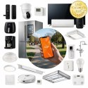 Qoltec Inteligentne gniazdko Wi-Fi 16A | Timer | Watomierz | Tuya | Smart Life | Amazon Alexa | Google assistant
