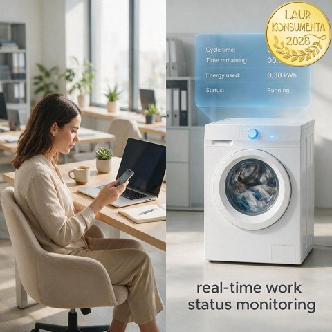 Qoltec Inteligentne gniazdko Wi-Fi 16A | Timer | Watomierz | Tuya | Smart Life | Amazon Alexa | Google assistant