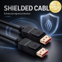Qoltec Kabel DisplayPort v2.1 męski | DisplayPort v2.1 męski | 8K | 40G | 0.5m