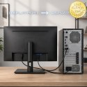 Qoltec Kabel DisplayPort v2.1 męski | DisplayPort v2.1 męski | 8K | 40G | 1.5m