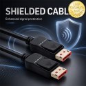 Qoltec Kabel DisplayPort v2.1 męski | DisplayPort v2.1 męski | 8K | 40G | 1.5m