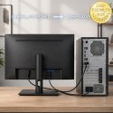 Qoltec Kabel DisplayPort v2.1 męski | DisplayPort v2.1 męski | 8K | 54G | 3m