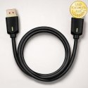 Qoltec Kabel DisplayPort v2.1 męski | DisplayPort v2.1 męski | 8K | 80G | 1.5m
