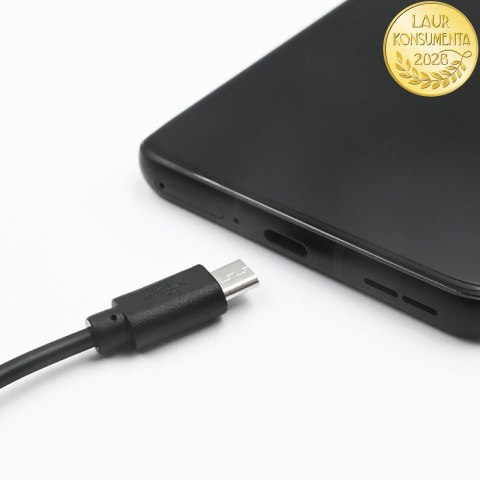 Qoltec Kabel USB A męski | micro USB B męski | 0.5m | BULK