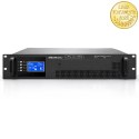 Qoltec Zasilacz awaryjny UPS Pure Sine Wave do RACK | 5kVA | 5000W | PF 1.0 | LCD | EPO | USB | On-line | Kompatybilność z LiFeP