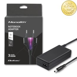 Qoltec Zasilacz do laptopa 90W | 20V | 4.5A | 5.5*2.5 | +kabel zasilający