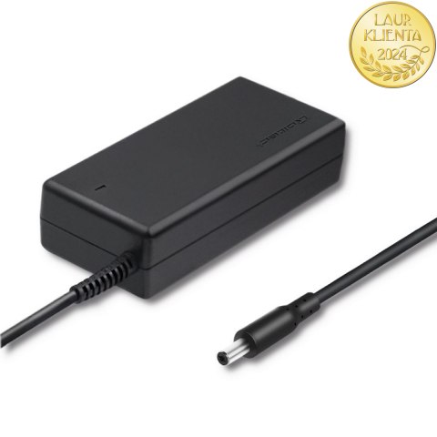 Qoltec Zasilacz do laptopa 90W | 20V | 4.5A | 5.5*2.5 | +kabel zasilający