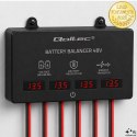 Qoltec Balanser napięcia 48V do akumulatorów 4 x 12V | 10A | AGM GEL LiFePO4 | LED