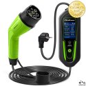 Qoltec Ładowarka do samochodu elektrycznego EV i hybryd z regulacją 2w1 Typ2 | 3.5kW | 230V | SCHUKO 16A | Wi-Fi | Tuya | Smart 